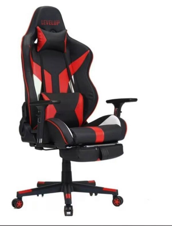 כיסא גיימינג בצבע אדום 7038 מבית LEVEL UP