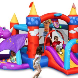 מתנפח טירת הדרקון 9022 מבית Happy Hop
