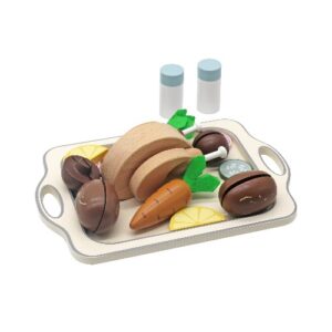 ערכת עוף שלם מעץ לילדים W10D633