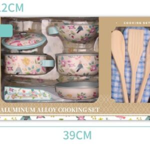 ערכת בישול מעץ לילדיםW10D591 מאת בית העץ