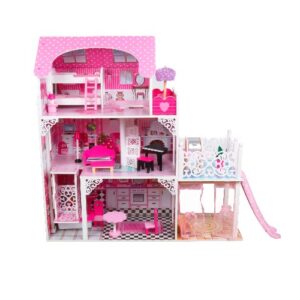 בית בובות שלי מעץ לילדים W06A425