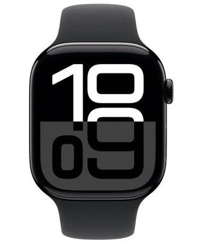 שעון חכם Apple Watch Series 10 46mm Aluminum Case Rubber Sport Band GPS אפל