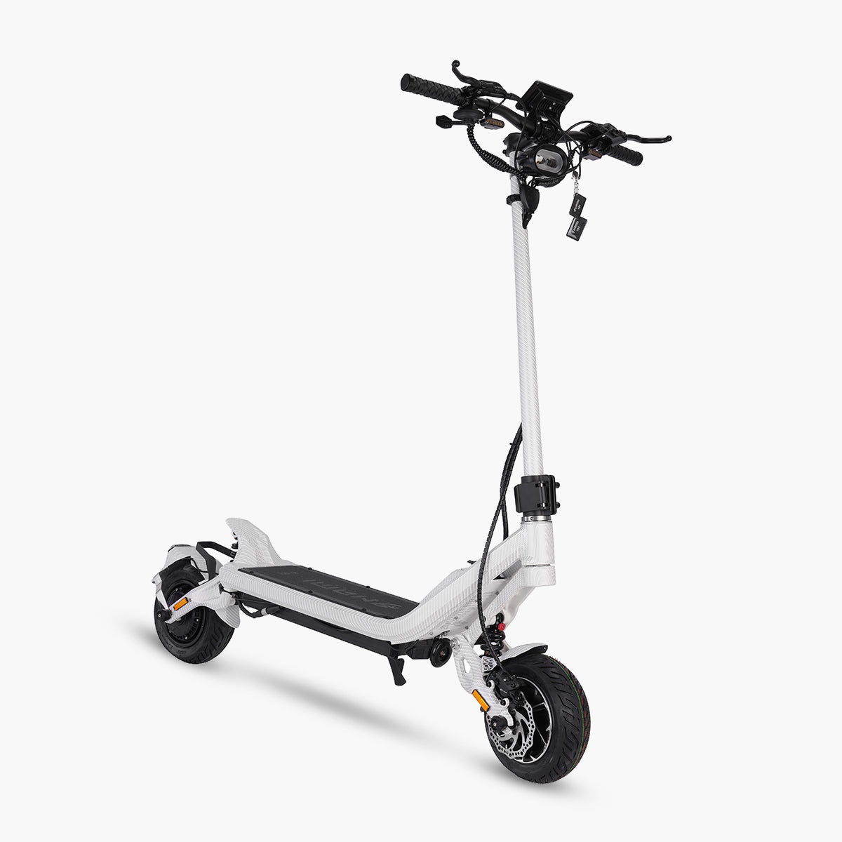 קורקינט חשמלי NAMI KLIMA CARBON WHITE נאמי קלימה קרבון לבן 48V/21AH יבואן רשמי – תמונה 3