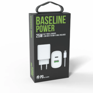 מטען ביתי 25W + USB-C CABLE